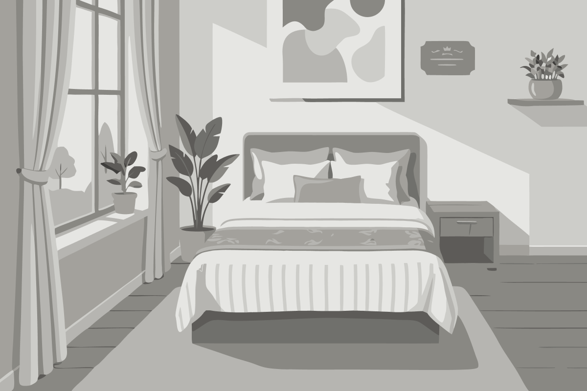 Room with Two Double Beds - Non-Smoking